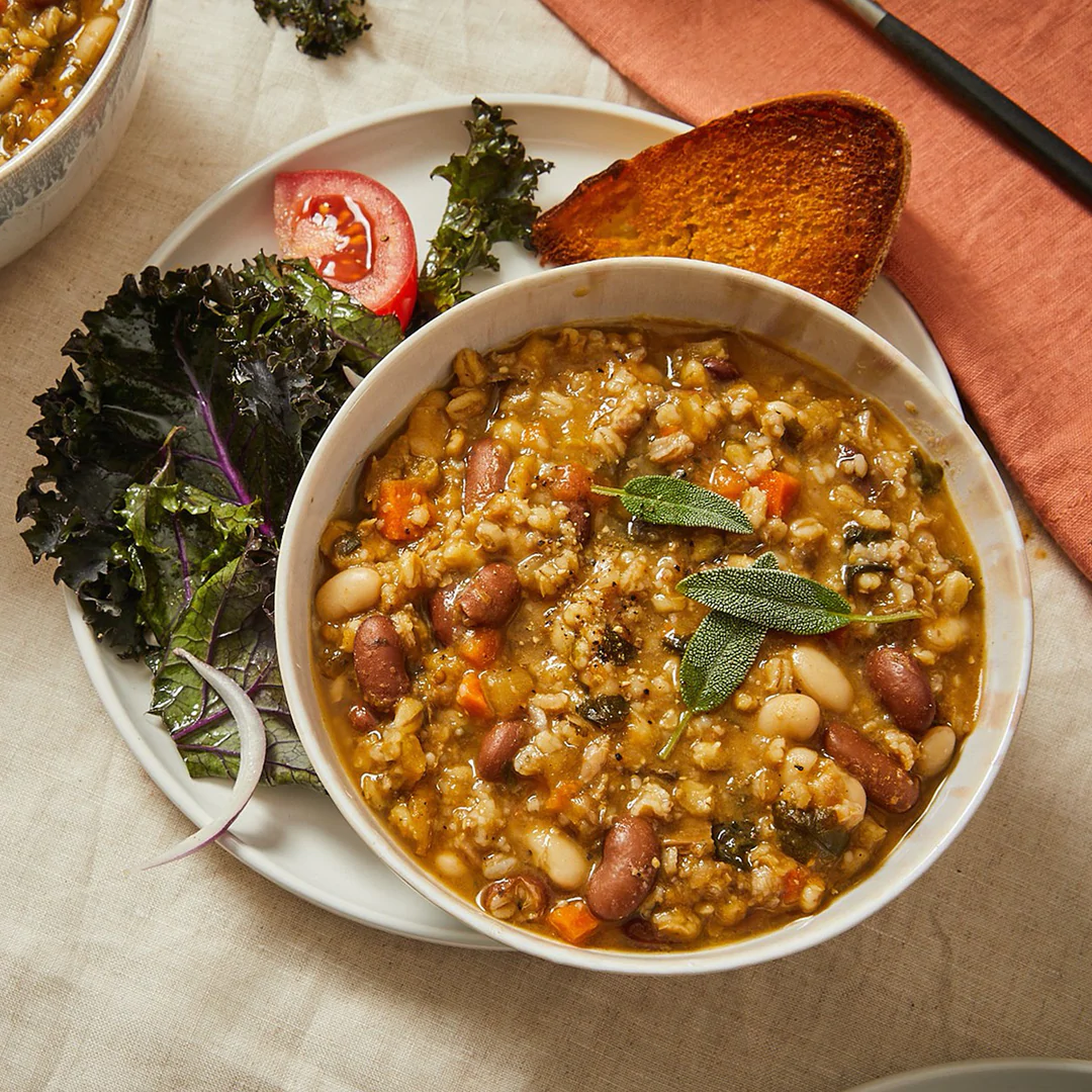 Wholesome Crave Soups - Tuscan Bean and Mushroom